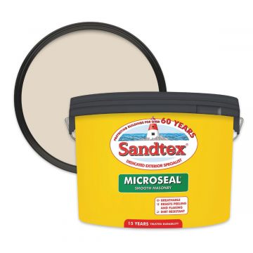 Sandtex Sandblast Microseal Ultra Smooth Masonry Paint 10L