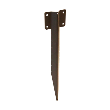 Single Sleeper Straight Support Spike Brown