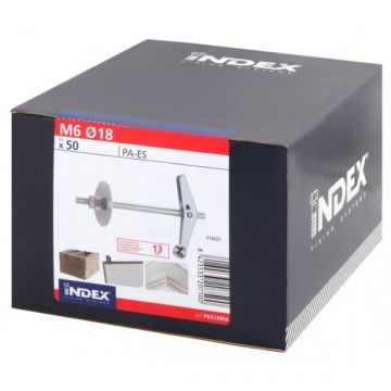 Spring Toggle Zinc M6 x 75mm