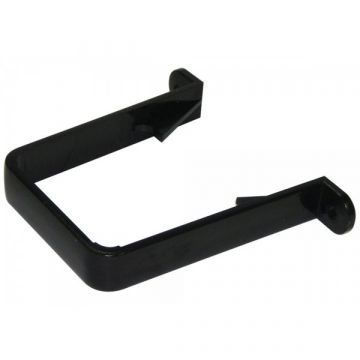 Square Downpipe Bracket 65mm Black