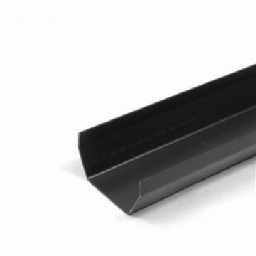 Square Gutter 114mm Black