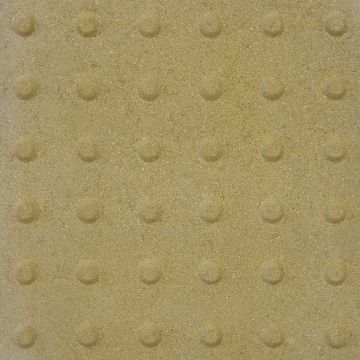 Tactile Paving Flags Blister Buff 400mm x 400mm x 50mm
