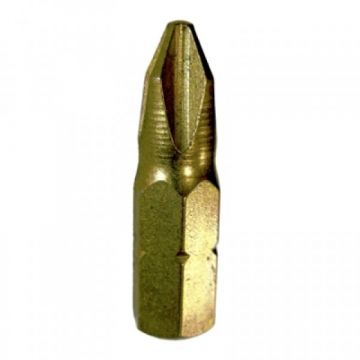 Tala 25mm Phillips PH2 TiN Coated Insert Bit