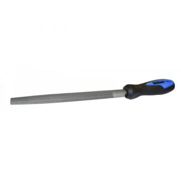 Tala 2nd Cut Half  Round File With Handle 200mm