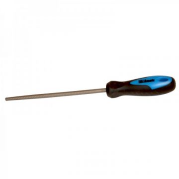 Tala 2nd Cut Round File With Handle 200mm