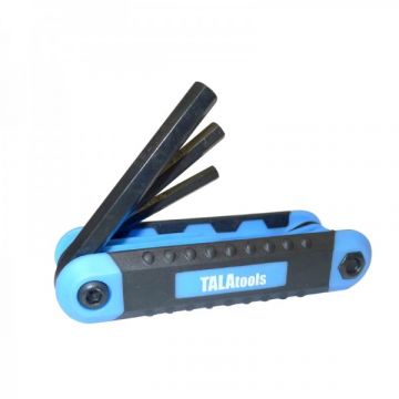Tala 8 Piece Metric Folding Hex Key Set