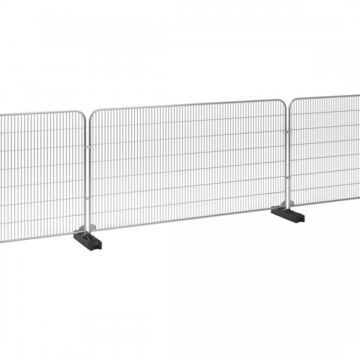 Temporary Fence Panel Round Top 3.5Mt x 2Mt