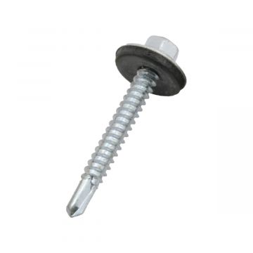 Hex Head Self Tapping Light Metal Screw 5.5mm x 25mm