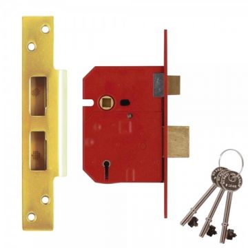 Union Y2234 BS3621 Mortice Sashlock 65mm PB