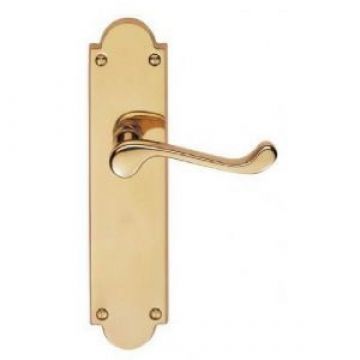 Victorian Latch CBS67 PB LS Door Handles