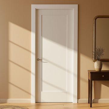 Shaker Internal White Primed 1 Panel Door