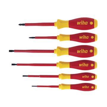 Wiha Screwdriver Set Slimtech Mixed VDE (6 Piece)