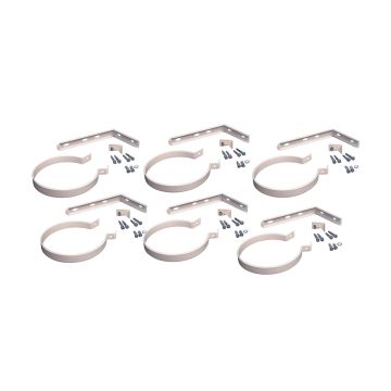 Worcester Bosch Flue Support Bracket Kit 60/100mm (Pack of 6)