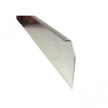 Worktop End Stop Satin Silver 40mm