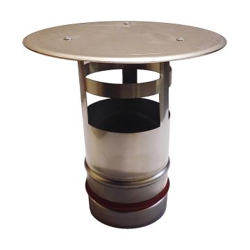 Grant Blue System Vertical Flue Terminal (80mm)