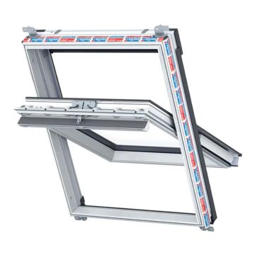Keylite White Painted Centre Pivot Hi-Therm Roof Window