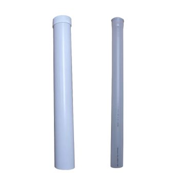 Warmflow HE 1000mm Balanced Flue Extension Pipe