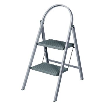 Werner Handy Steel Stool 2 Step Grey