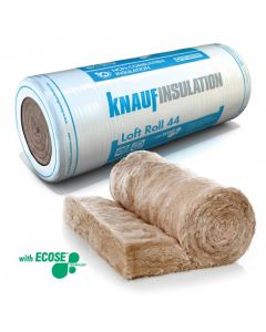 Knauf Insulation Loft Roll 44 100mm (13.885M2)