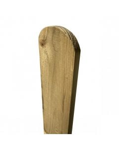 Round Top Fence Board Treated 22mm x 144mm x 1800mm