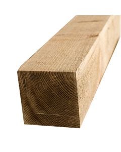 Square Fence Post Weathered Treated 100mm x 100mm x 2.4m