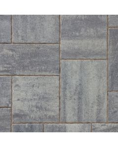 Tobermore Historic Concrete Paving Flags Mixed Size Pack 14.04m&sup2; Slate