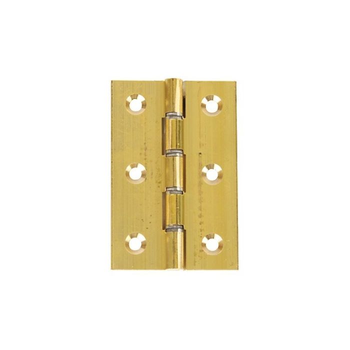 DSW Double Steel Washered Hinges 76mm Brass main product photo