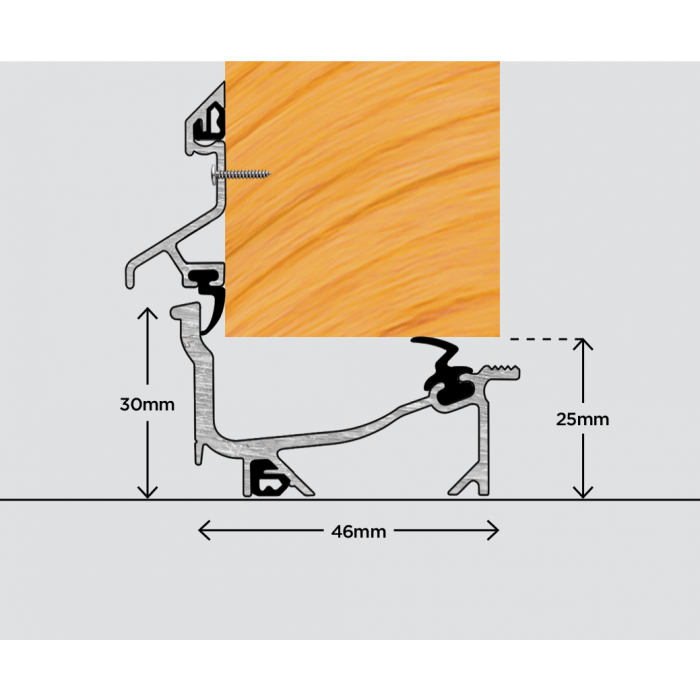 Exitex Weatherten Bar 914mm Mill main product photo