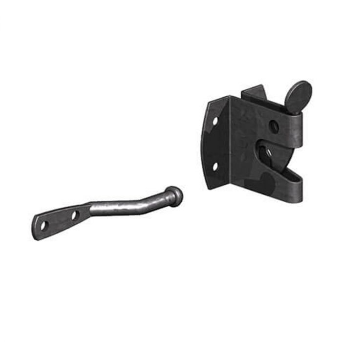 51mm Automatic Gate Latch Black main product photo