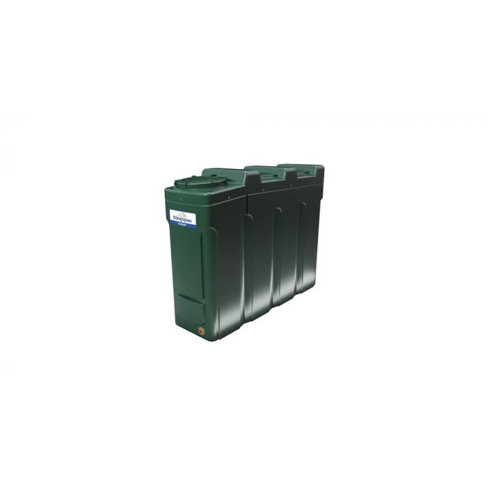 Titan EcoSafe Slimline Bunded Oil Tank 1400Lt Bottom Outlet main product photo