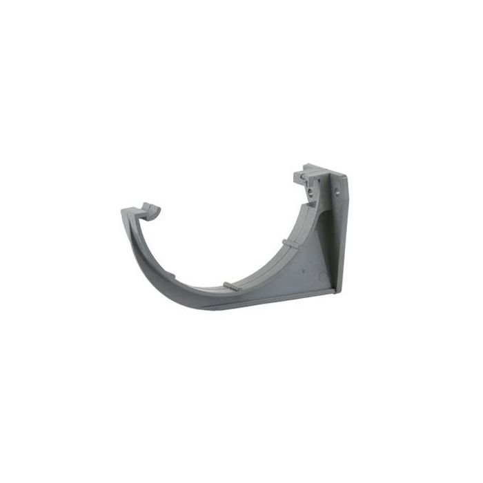 Half Round Gutter Fascia Bracket 112mm Grey main product photo