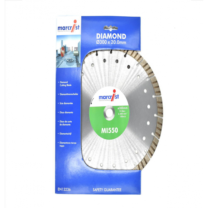 Marcrist MI550 Diamond Blade 300mm x 20mm main product photo