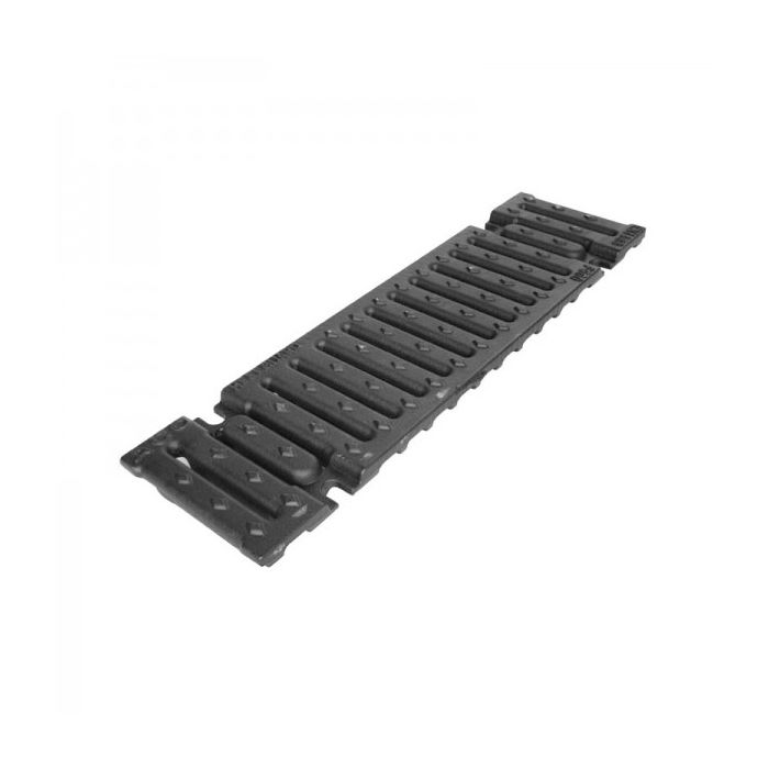 ACO S100 Heavy Duty Heelguard Iron Grating 500mm 0774 main product photo