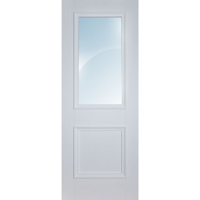 Balmoral Internal White Primed 1 Lite Clear Glazed Door main product photo