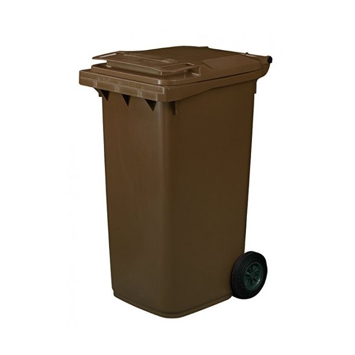 Brown Wheelie Bin 240L main product photo