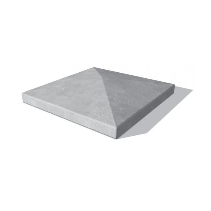 Concrete Saddle Back Pillar Cap 400mm x 400mm main product photo