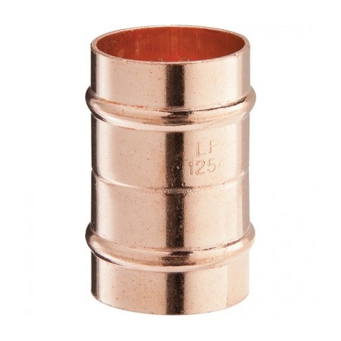 Copper Solder Ring Straight Connector 15mm main product photo