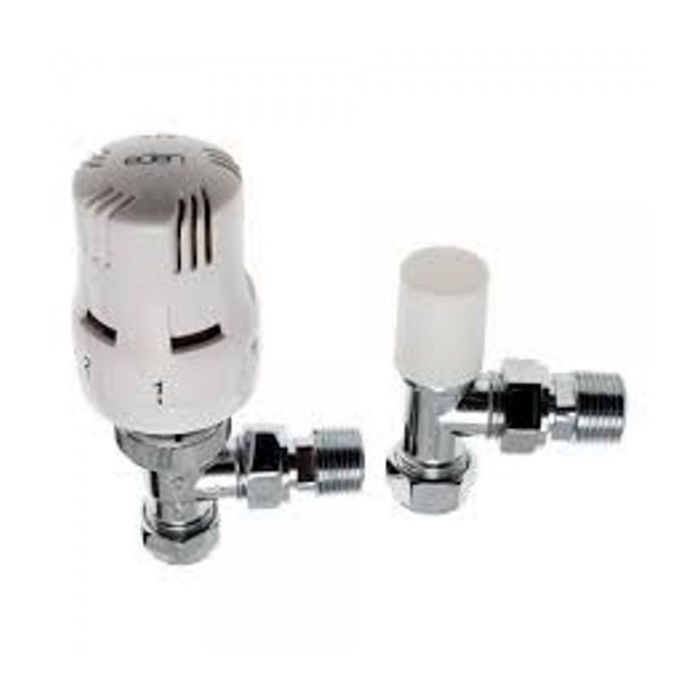Embrass Eden Angled TRV C/W Lockshield 15mm main product photo