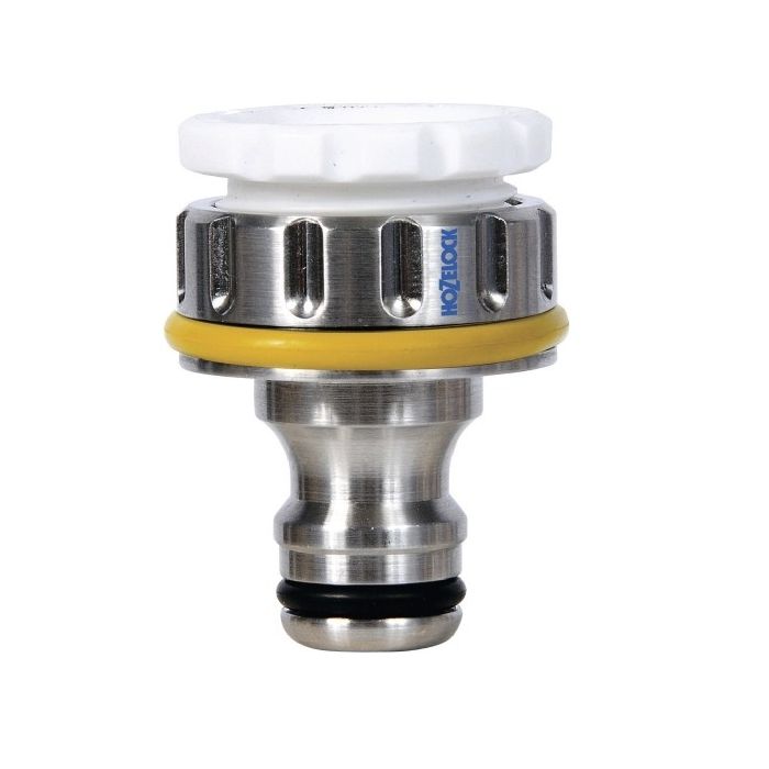 Hozelock 2041 Pro Metal Threaded Tap Connector 3/4" main product photo