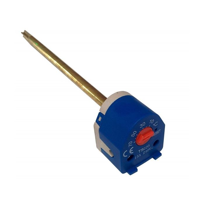Immersion Heater Replacement Thermostat 7" main product photo
