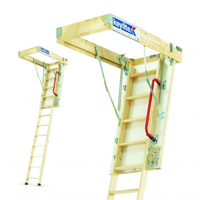 Keylite Loft Ladder 550mm x 1200mm x 2800mm main product photo