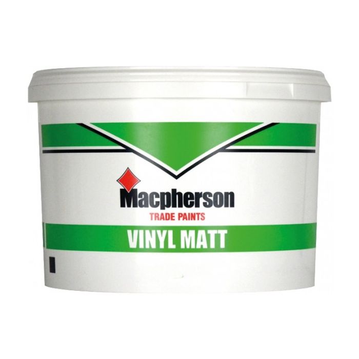 Macpherson Vinyl Matt Emulsion Magnolia 10L main product photo