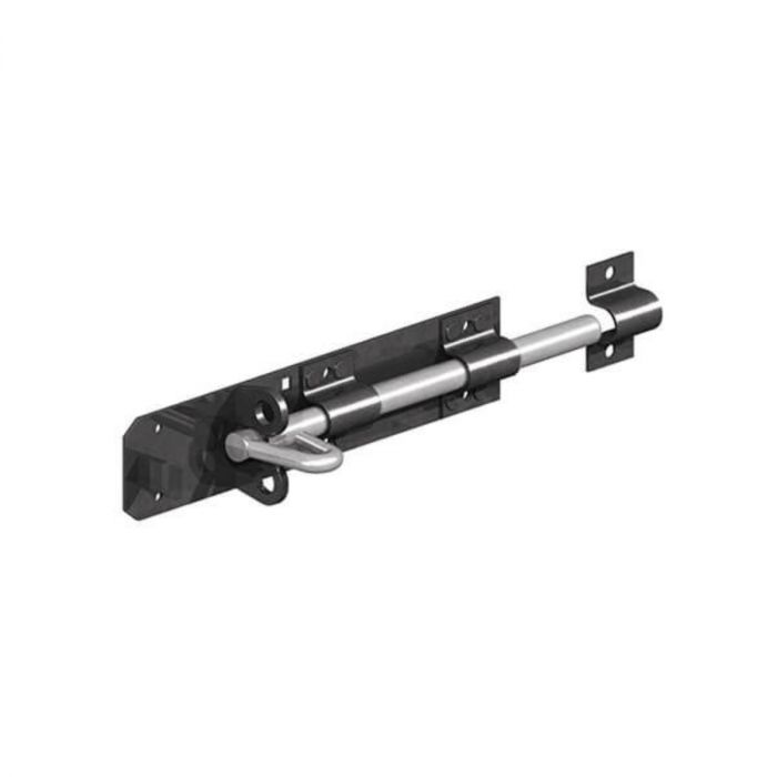 Padbolt Medium Duty Black 200mm Pre-Packed main product photo