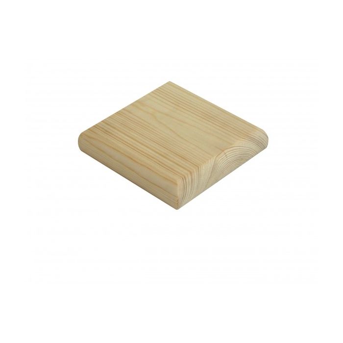 Pine NC8P Square Newel Cap 90mm main product photo