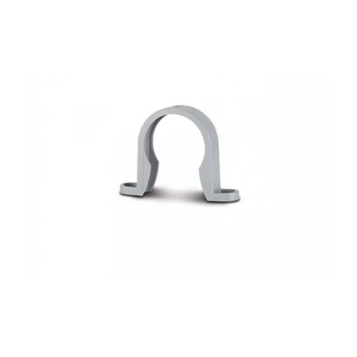 Polypipe WP34 Waste Push Fit Pipe Clip 40mm Grey main product photo