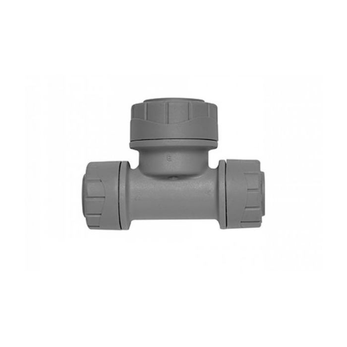 Polyplumb Reducing Tee 15mm x 15mm x 22mm main product photo