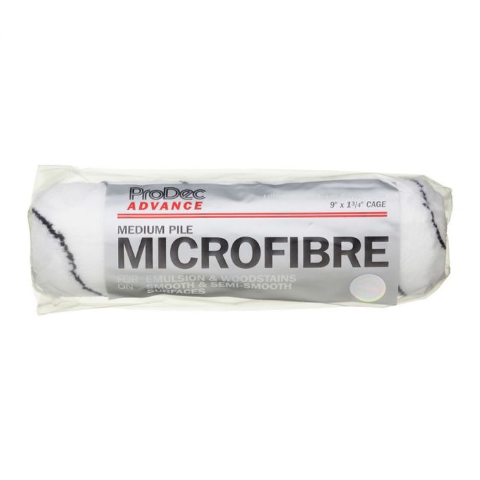 ProDec Advance Medium Pile Microfibre Roller Sleeve 9" x 1.5" main product photo