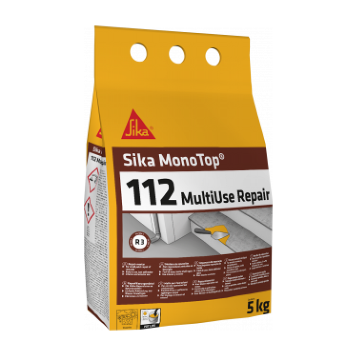 Sika MonoTop 112 Multiuse Repair Mortar 5Kg Bag main product photo