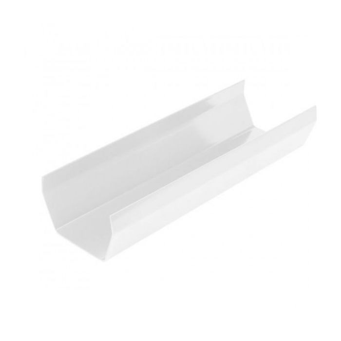 Square Gutter 114mm White main product photo