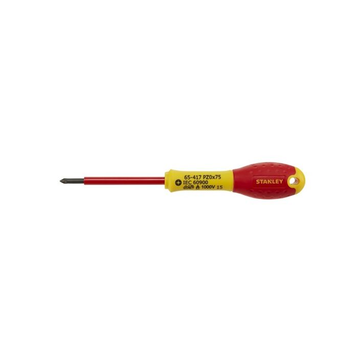 Stanley Fat Max VDE Pozidriv Screwdriver PZ1x100mm main product photo